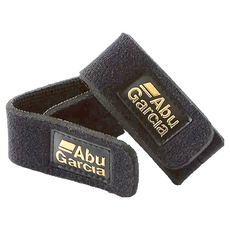 Abu Garcia PREMIUM ROD BELT 金標魔鬼氈釣竿束帶 2入, 黑色