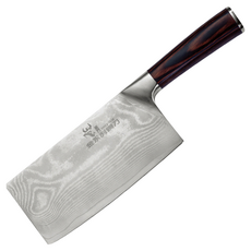 金永利鋼刀 龍紋系列蔬果料理中片刀 純手工鐵打製成 堅固耐用 超順手, 銀色 + 黑色, 1支