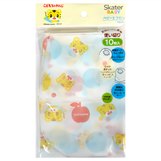 Skater 拋棄式圍兜 10入 1包, 巧虎, 10個, 1組