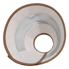 Hidream 寵物網格伊莉莎白頸圈, M, 杏仁米, 1個