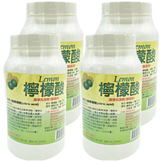 3皇 檸檬酸天然洗潔劑 深層洗淨 (除垢劑), 300g, 4罐