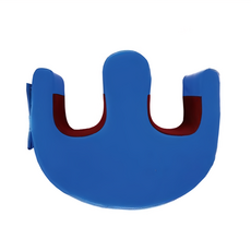 感恩使者 山型腳枕 藍色, 46 x 40 x 12cm, 1個