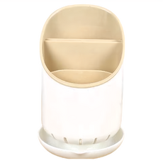 SOG購物 瀝水筷子收納架-米色 0.2kg 廚房餐具收納, 1入