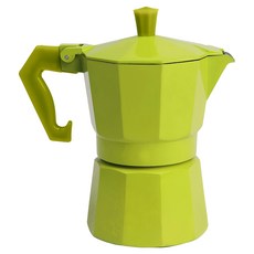 EXCELSA Chicco 義式摩卡壺 3杯, 綠色, 1個