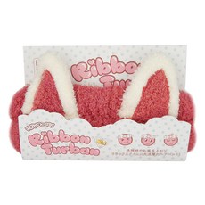 BELLE MADAME 貝麗瑪丹 髮帶頭巾Set 2個 貓耳朵 美妝沐浴固定頭髮, 1組