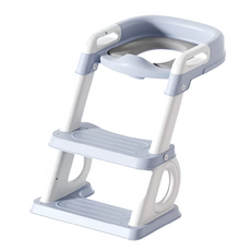 階梯馬桶 藍色 兒童安全防滑