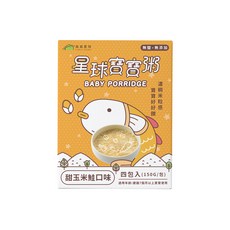 FOREST PLANET 森森星球 星球寶寶粥, 玉米鮭鮭, 600g, 1盒