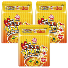 OTTOGI 不倒翁 辣起司風味拉麵 111g, 12包