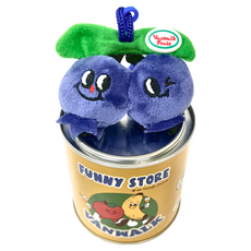 Vanwalk 出走 絨毛尖叫尖叫公仔娃娃 K159, 藍莓, 1個, 6.5cm