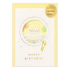 造型花窗卡片 生日蛋糕, 88629, 1個