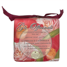 NESTI DANTE 義大利佛羅倫斯山茶花和肉桂植物皂 - 淨化和甜味, 200g, 1個