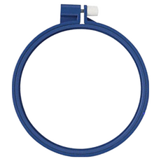 Clover 可樂牌 繽紛刺繡框 ABS樹脂/鋼 日本產, 藍色, 1個