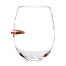 LuckyShot 子彈造型紅酒杯 68 x 40 x 110mm, 1個, 68 x 40 110mm