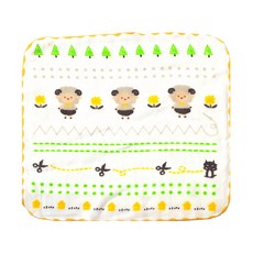 Peilou 貝柔 抑菌紗布小方巾, 100%純棉 輕薄速乾, 嬰幼兒/敏感肌適用, 款式隨機, 26 x 26cm