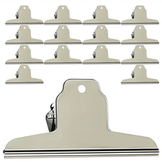 不鏽鋼山形夾 銀色, 小(7.5cm), 15個