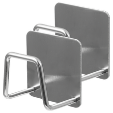 comet 黏貼式不鏽鋼壁掛架, 2個, 混合顏色