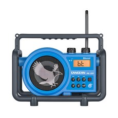 SANGEAN 山進電子 2波段藍芽職場收音機, BB-100, 藍色/黑色