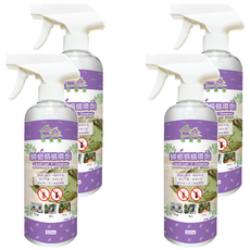 HAPPY HOUSE 快樂屋 蟑螂螞蟻噴劑 500ml, 含肉桂油、月桂葉精油, 4瓶