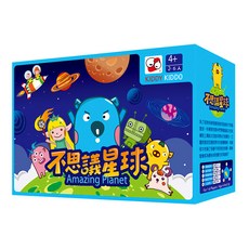 KIDDY KIDDO 綺迪樂 不思議星球桌遊, 4+ 歲, 2-6人, 1組
