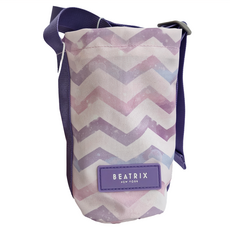 beatrix NEW YORK LITE系列 防潑水水壺袋 波浪紫, 22 x 9cm, 1個