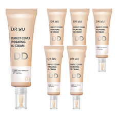 DR.WU 達爾膚 台灣公司貨 超完美保濕DD霜 SPF28 PA++, 明亮色, 40ml, 6條