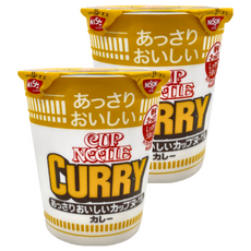 NISSIN 日清 CUP NOODLE 合味道 美味杯麵 咖哩味 70g, 2個