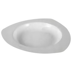 三角義大利麵皿 11.5吋, 象牙, 1個