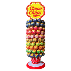 Chupa Chups 加倍佳 綜合棒棒糖塔 120支入, 1.32kg, 1組