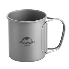 Naturehike 挪客 樂行 20CJ鈦杯 200ml NH20CJ005, 銀色, 1個