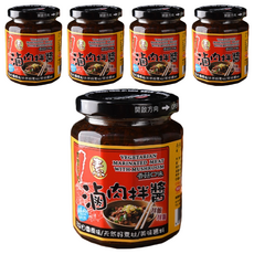 味榮 素滷肉拌醬，香菇口味, 240g, 5罐