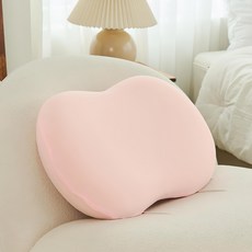 sweet store 柔軟睡眠記憶棉頸椎枕, 1個, 粉色