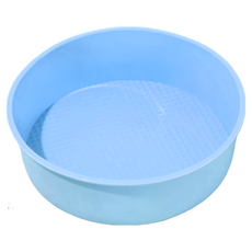 矽膠圓形蛋糕模, 20x6cm, 耐高溫, 食品級矽膠, 20 x 20 x 6cm, 1個