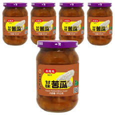 高慶泉 甘味苦瓜 Classic Pickled Bitter Gourd, 385g, 5罐