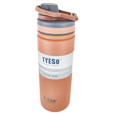 TYESO 泰碩 提扣運動保溫壺, 顏色隨機, 530ml, 1個