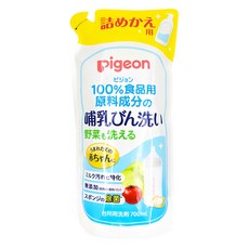 pigeon 貝親 奶瓶蔬果清潔劑 補充包, 700ml, 1包