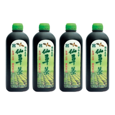 關西鎮農會 仙草茶，生津止渴、開瓶即飲，不含人工甘味料、色素、防腐劑，老少皆宜, 960ml, 4瓶
