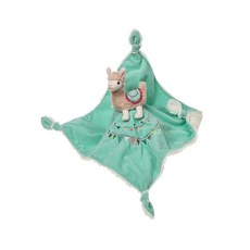 Mary Meyer蜜兒 柔軟安撫巾 羊駝莉莉, 優雅配色, 精緻刺繡, 安全柔軟布料, 1個