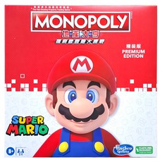 Hasbro 孩之寶 MONOPOLy 地產大亨 超級瑪利歐冒險大挑戰遊戲組 精裝版, 1盒, Multi-color