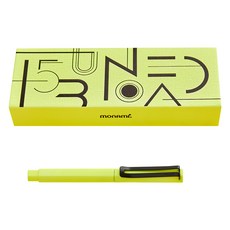 Monami 153 Neo 鋼筆 EF尖 螢光黃, EF, 霓虹黃