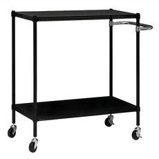 dayneeds 日需百備 極致美學 烤漆2層推車 90 x 45 x 100cm, 黑色