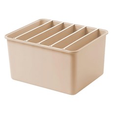 E.dot 櫥櫃加厚分格 31 x 26 x 17cm 粉色 抽屜衣物整理盒, 1個