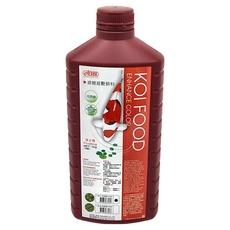 ISTA 伊士達 錦鯉超艷飼料 1kg 增色配方 浮上性飼料 觀賞魚飼料, 1罐