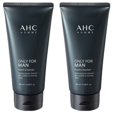 AHC 男士專用補濕去暗瘡洗面奶, 180ml, 2條