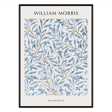 William Morris 柳枝 WILLOW BOUGH, 59.4 x 42cm, 黑框