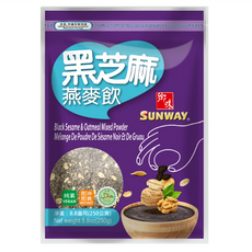 SUNWAY 鄉味 黑芝麻燕麥飲, 250g, 1個