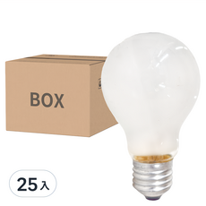 日亞 磨砂燈泡 40W 115V 箱裝25入, 25個