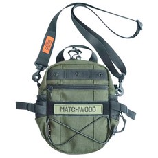 Matchwood Positive隨身小包, 聯名軍綠款, 1個, 16.5 x 22 x 8 cm