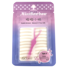 Miss Bowbow 撥撥小姐 3M微整形雙眼皮貼 25 x 3mm, A粉藍款, 1包