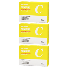 PBF 寶齡富錦 雙C美粒, 每份含600毫克維生素C, 3g/包, 14包/盒, 3盒