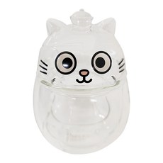 GOODGLAS 好玻 黃阿瑪的後宮生活 雙層玻璃杯 9.2 x 9.2 x 12.9cm, 瑪瑪好擠 透明色, 1個